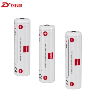 3 x Baterias de Litio Recargables GBM-B117 Zhiyun-Tech 18650 (3.6V - 2600mAh)